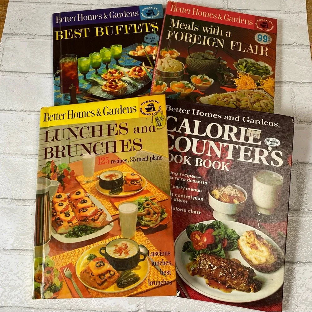 Vintage Better Homes and Gardens‎ Books/Cookbooks